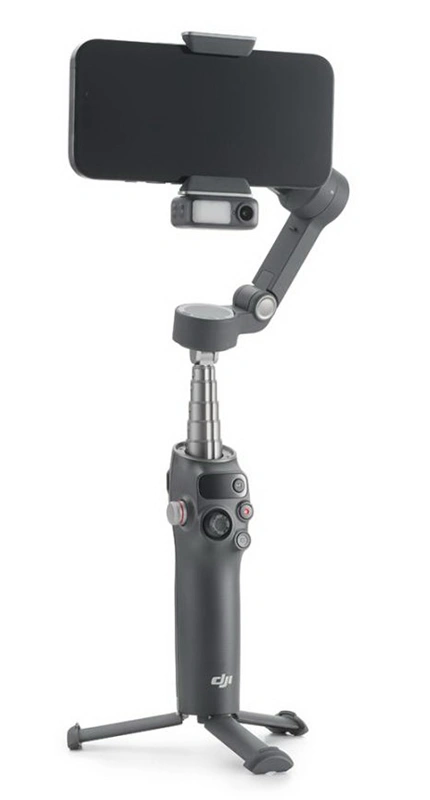 DJI Osmo Mobile 8 Standart Combo stabilizatorius, juoda, 4 nuotrauka